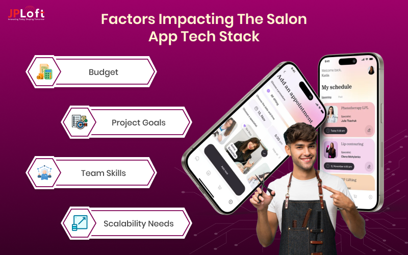 Factors Impacting the Salon App Tech Stack